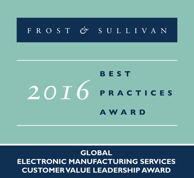 SMTC Corporation is recognized with the 2016 Global Electronic Manufacturing Customer Value Leadership Award