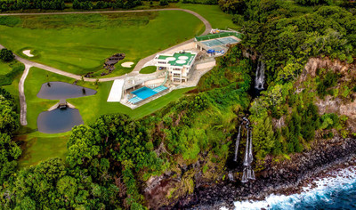 Rainbow Falls Estate, Hawaii's most prestigious new luxury vacation rental on the Big Island of Hawaii.