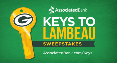 The Associated Bank Keys to Lambeau Sweepstakes offers Packers fans an opportunity to win an exclusive tour of Lambeau Field.
