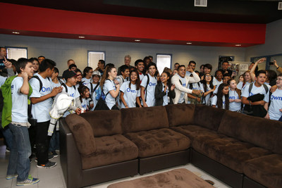 More than 100 Keystone Club members of the Barker Branch Boys & Girls Clubs of Greater Scottsdale were surprised with a new theatre room remodeled by Aaron's, Inc. (NYSE: AAN) associates on Friday, January 8, 2016, in Scottsdale, Arizona. In addition, Aaron's donated electronics, furniture, appliances, TVs and game systems and painted the Keystone Club kitchen, lounge, entertainment and study rooms for the teens. Keystone is Boys & Girls Clubs of America's premier teen leadership program which helps...
