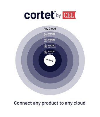 Cortet(TM) is a turnkey wireless solution which bridges the gap between 'things' and the cloud; more specifically, it enables product manufacturers to quickly and easily link their physical 'thing' to the digital world.