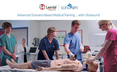The Laerdal-SonoSim Ultrasound Solution for SimMan3G and SimMom brings ultrasound training to life with computerized manikins that can breathe, blink, and bleed just like humans, bridging classroom learning and real-life clinical experience without putting actual patients at risk. The integration of the SonoSim® Ultrasound Training Solution into Laerdal Medical's patient simulator platform provides an easy-to-use and highly realistic ultrasound training and proficiency assessment tool.