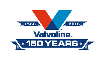 Valvoline(TM) - the petroleum industry's first U.S. trademarked motor oil brand - is celebrating its 150th anniversary throughout 2016