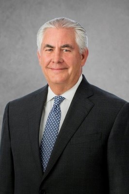 ExxonMobil CEO Rex Tillerson Honored with Pitts Energy Leadership Award