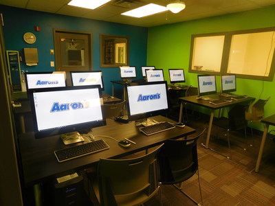 Aaron's, Inc. (AAN) associates surprised the children at Action Ministries with an updated computer lab and classroom on Thursday, January 15, 2016, in Atlanta, Georgia. The computer lab will directly benefit children of Action Ministries Atlanta Women's Community Kitchen and Children's Program by giving them access to a place to study and complete their homework. Action Ministries helps empower homeless and impoverished children in the Old Fourth Ward neighborhood to end generational...