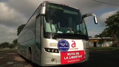 AMERICA TEVE - RUTA DE LA LIBERTAD BUS