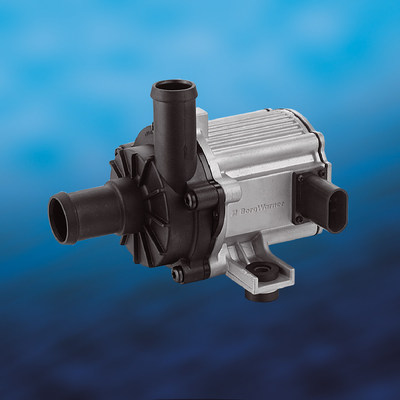 BorgWarner's auxiliary thermal coolant pump (ATCP) drives coolant flow through auxiliary coolant circuits to help maintain optimal temperature for auxiliary components during normal vehicle operation as well as when the engine is shut down.