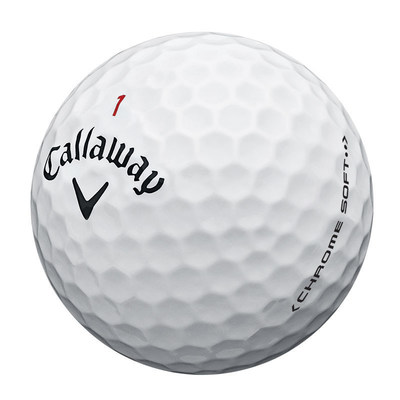 CALLAWAY GOLF ANNOUNCES NEW CHROME SOFT GOLF BALLS. Chrome Soft features a new Dual SoftFast Core(TM) for fast ball speeds off the driver, with more control with the scoring clubs, and incredibly soft feel.