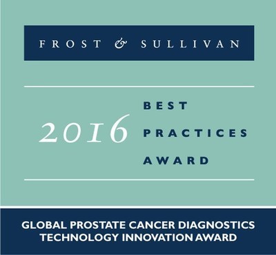 Frost & Sullivan recognizes MDxHealth with the 2016 Global Prostate Cancer Diagnostics Technology Leadership Award.