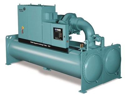 Johnson Controls enhances its portfolio of commercial and residential HVAC/R products with the expansion to 1,000 tons of cooling (3,500 kW) for its successful magnetic-bearing centrifugal chiller line, the YORK YMC2.