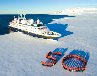 Lindblad Expeditions' guests in Antarctica this week honor Lars-Eric's pioneering vision with a special 50th on the ice.
