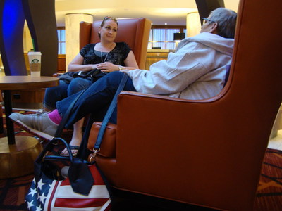 Caregivers enjoyed a relaxing retreat and chance to bond with one another.