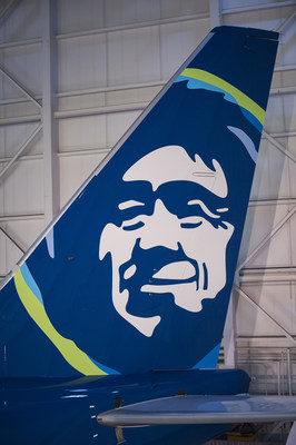 The iconic Eskimo prominently featured on the tail of the plane has been Alaska's brand beacon since 1972. His profile has been modernized and new vibrant colors added around his parka trim.