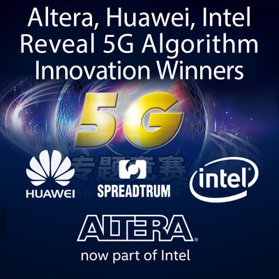 Altera, now a part of Intel Corporation, announced the results of the 5G Algorithm Innovation Competition, the industry's first awards competition to focus on aligning silicon and systems companies with the research community to create a pool of new and innovative ideas to help accelerate 5G, the fifth generation of mobile networks.