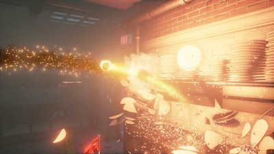 Initiate Smashbreaker to cause destruction in "Dangerous Golf," the upcoming game from Three Fields Entertainment.