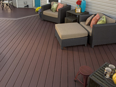 AZEK, the leading brand of capped polymer decking, unveiled four new colors from the popular Harvest and Arbor Collections during the International Builders' Show in Las Vegas.