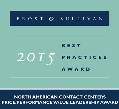 Enghouse Interactive received the Frost & Sullivan 2015 North American Contact Centers Price/Performance Value Leadership Award.