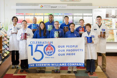 The Sherwin-Williams Company Celebrates 150 years; Our People, Our Products, Our Pride