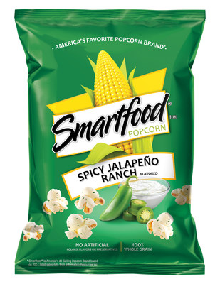Smartfood heats up snack time nationwide with the debut of the all-new Spicy Jalapeno Ranch flavor.