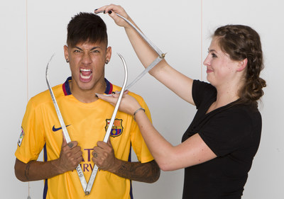In celebration of Neymar's upcoming 24th birthday, Madame Tussauds Orlando has announced the world-famous Brazilian footballer will receive a new wax figure. Neymar will unveil the figure this spring in Barcelona and his wax double will travel to its permanent home in Orlando. Image courtesy of Madame Tussauds.