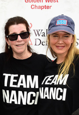 Nanci Ryder and Renee Zellweger of "Team Nanci" at The ALS Association Golden West Chapter's Los Angeles Walk to Defeat ALS.