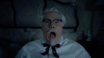 Jim Gaffigan is revealed as the real Colonel Sanders in the newest ad from KFC promoting Nashville Hot Chicken.
