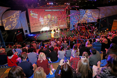 Celebrities and VIPs gathered Feb. 5 at LEGOLAND(R) California Resort in Carlsbad, Calif., for the red carpet premiere of "The LEGO(R) Movie(TM) 4D A New Adventure." The brand-new attraction combines 3D computer animation, "4D" effects such as wind, water and fog, and the same sly humor that made the movie a worldwide blockbuster. The 12 ½-minute film opens to guests Feb. 6 and plays multiple times per day in the theme park's LEGO Show Place Theater. Emmet, Wyldstyle and friends reunite only to find themselves entangled in an "evil secret plot" inspired by their original adventures in "The LEGO Movie."