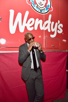 Wendy's scored big with fans at Rolling Stone's fifth annual Big Game Bash in San Francisco by keeping the festivities going late into the night serving fresh, made-to-order Dave's Single hamburgers and Frosty desserts. Even Comedian J. B. Smoove stopped by the Wendy's food truck for a deliciously different hamburger before calling it a night at San Francisco Design Center on February 6, 2016 in San Francisco, California.