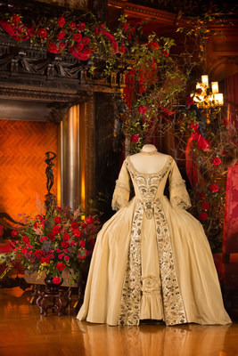 The dress worn by actress Helena Bonham Carter in the 1994 film "Mary Shelley's Frankenstein" will hold court in the Library of Biltmore House during the "Fashionable Romance: Wedding Gowns in Film" exhibition. The event opens Feb. 12 and runs through July 4. Details available at www.biltmore.com/events/fashionable-romance
