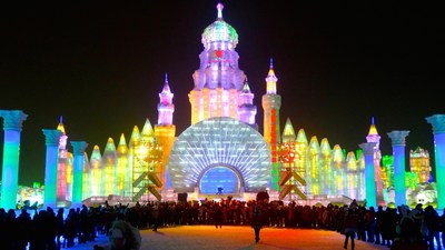 The Harbin Ice & Snow Sculpture Festival in Northern China. Photo courtesy of Fest300 Co-Founder Chip Conley.