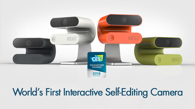 Kiba is world's first interactive self-editing video camera. Winner of two CES 2016 Innovation awards, Kiba allows users to enjoy their best moments with friends and family. It uses intelligent, patented "joy ranking" technology to capture and curate footage, providing users with beautifully edited, easily shareable video clips. Kiba responds to voice commands like "Kiba, selfie," "Kiba, record," or "Kiba, remember." Go to http://getkiba.com to learn more or order now!
