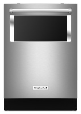 KitchenAid 44 dBA Dishwasher with Window and Lighted Interior