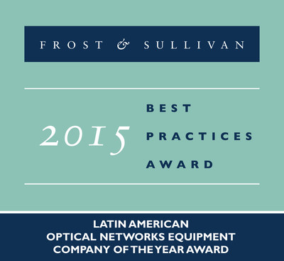 Ciena Receives 2015 Latin American Optical Networks Equipment Company of the Year Award