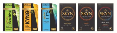 LifeStyles(R) Condoms Unveils New Products and Packaging