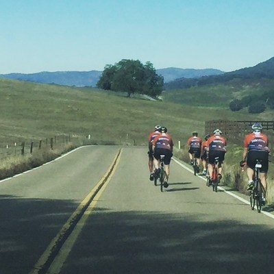 A group of injured service members ride 65 miles during cycling adventure.