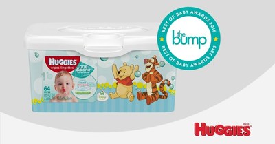 Huggies One & Done Refreshing Wipes named Best Baby Wipes by Editors of The Bump