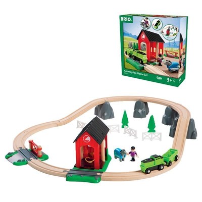 Brio(R) Countryside Horse Set - NEW for 2016