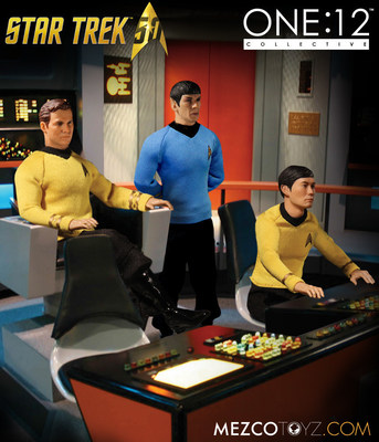 The new line of collector-grade, Star Trek action figures from The One:12 Collective is a "game changer" according to collectors.