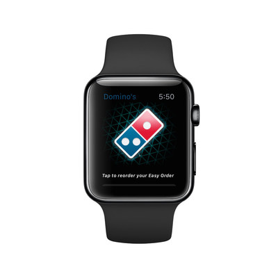 Domino's is adding Apple Watch to its lineup of ordering capabilities beginning today.