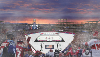 The Colorado Avalanche will face the Detroit Red Wings in Denver this year, in the first-ever outdoor professional hockey game to be hosted at Coors Field.