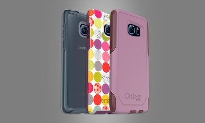 Cases for GALAXY S7 edge are available now from OtterBox. *Cases shown on GALAXY S6 edge