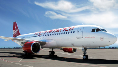 Virgin America is marking the four million member Elevate(R) loyalty program member milestone by naming its new Airbus A320, "Flights with Benefits"