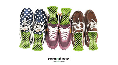 remodeez is an odorless and non-toxic solution to remove everyday odors in shoes and sports gear, luggage, automobiles and throughout the home.