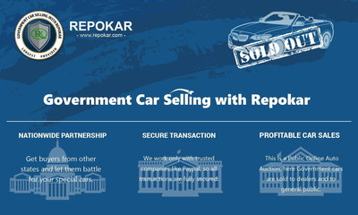 Government car selling with Repokar!
