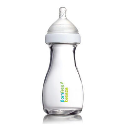Born Free launches its new Breeze product line of BPA-free plastic and ThermaSafe glass baby bottles consisting of only two pieces.