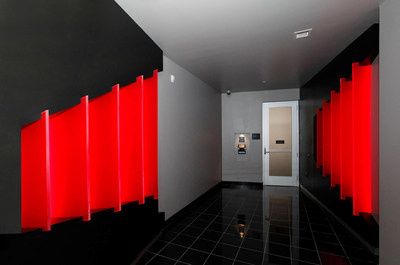 The "mantrap" at Equinix's new Dallas data center, DA7, provides increased physical security.