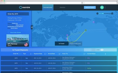 Haven's Track & Trace Dashboard