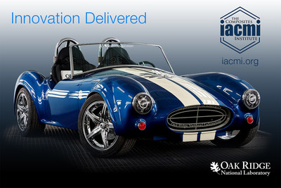 Global award recognizes IACMI-The Composites Institute, Oak Ridge National Laboratory and Partners for development of the innovative technology used to print the replica Shelby Cobra, the first of its kind.