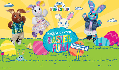 Build-A-Bear Workshop invites guests to hop into stores this spring for a variety of new Easter offerings and exciting updates to signature products.
