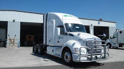 Matheson Trucking, Inc. is expanding its "Green Fleet" with the addition of 25 new Compressed Natural Gas (CNG) Kenworth T680 tractors to serve its routes for transporting U.S. Mail from Boise, Seattle and Salt Lake City by the Matheson Postal Services Division. Twelve Liquified Natural Gas (LNG) tractors also have been acquired for routes from Oakland, CA.